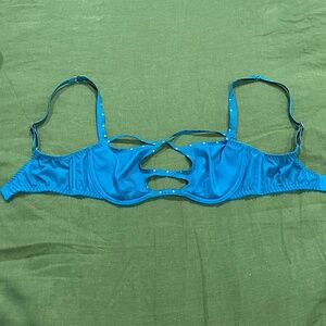 Agent Provocateur Liza Bra size 32C turquoise